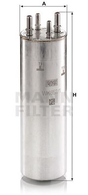 WK8571 MANN-FILTER Топливный фильтр