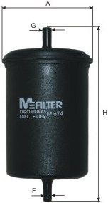 BF674 MFILTER Топливный фильтр