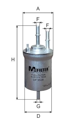 DF3528 MFILTER Топливный фильтр
