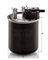WK82015 MANN-FILTER Топливный фильтр