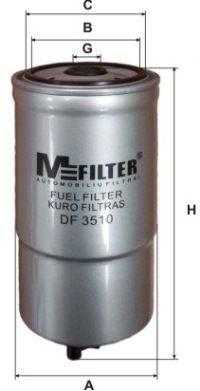 DF3510 MFILTER Топливный фильтр