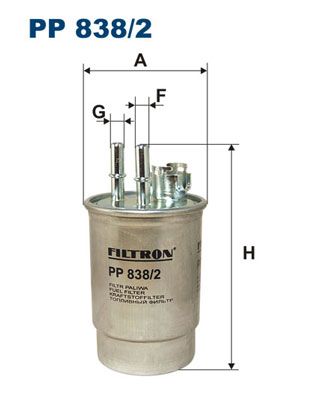 PP8382 FILTRON Топливный фильтр