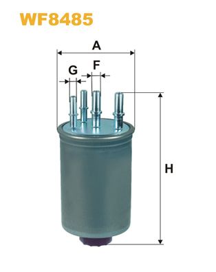 WF8485 WIX FILTERS Топливный фильтр