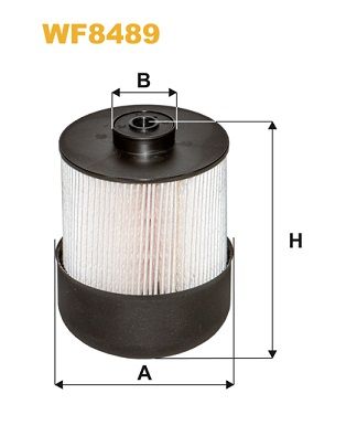 WF8489 WIX FILTERS Топливный фильтр