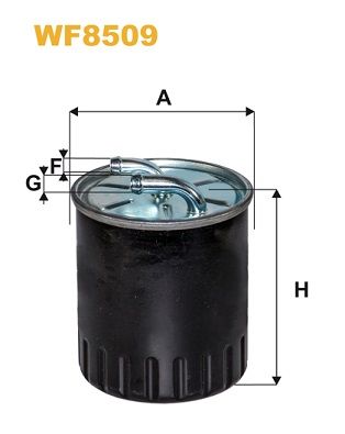 WF8509 WIX FILTERS Топливный фильтр