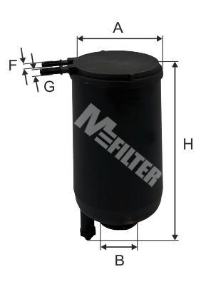DF3588 MFILTER Топливный фильтр