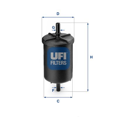 3194800 UFI Топливный фильтр