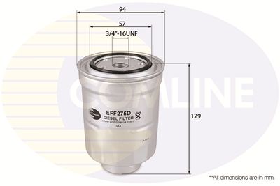 EFF275D COMLINE Топливный фильтр