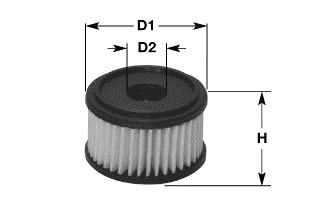 MG1676 CLEAN FILTERS Топливный фильтр