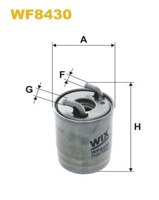 WF8430 WIX FILTERS Топливный фильтр