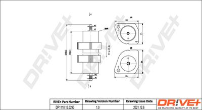 DP1110130293 Dr!ve+ Топливный фильтр