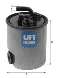 2400600 UFI Топливный фильтр