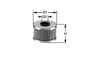 MG1604 CLEAN FILTERS Топливный фильтр