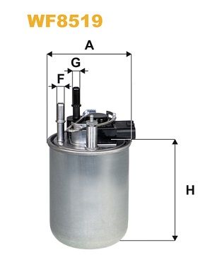 WF8519 WIX FILTERS Топливный фильтр