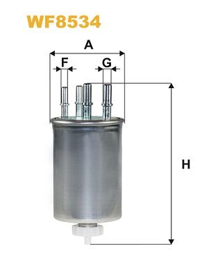 WF8534 WIX FILTERS Топливный фильтр