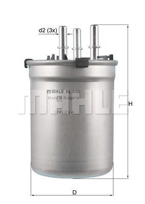 WG1215122 WILMINK GROUP Топливный фильтр