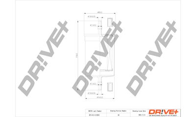 DP1110130018 Dr!ve+ Топливный фильтр