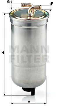 WK85316 MANN-FILTER Топливный фильтр