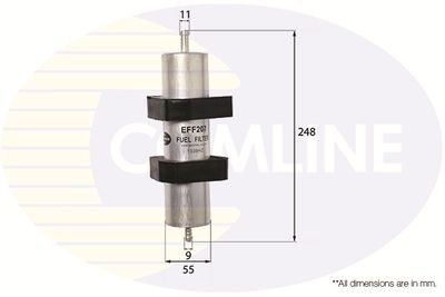 EFF207 COMLINE Топливный фильтр