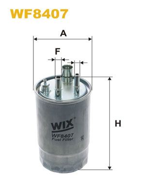 WF8407 WIX FILTERS Топливный фильтр