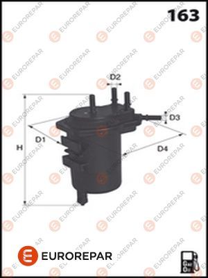 E148089 EUROREPAR Топливный фильтр