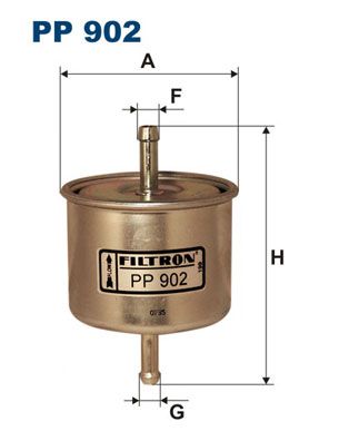 PP902 FILTRON Топливный фильтр