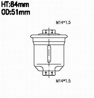 FSP21205 Azumi Топливный фильтр