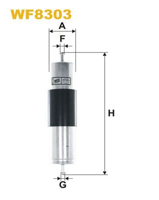 WF8303 WIX FILTERS Топливный фильтр