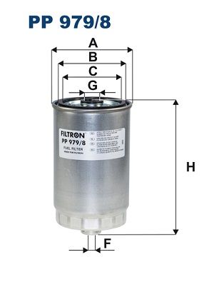 PP9798 FILTRON Топливный фильтр