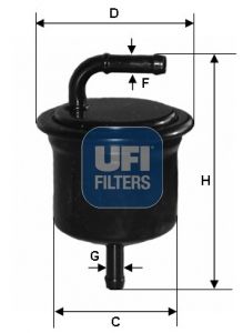 3171600 UFI Топливный фильтр