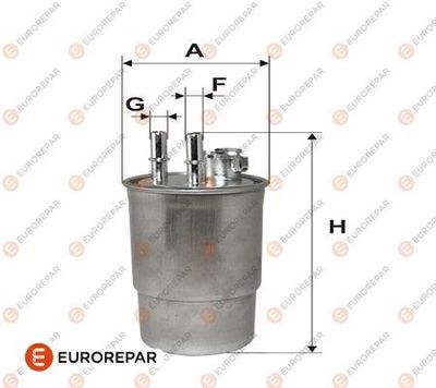 E148172 EUROREPAR Топливный фильтр