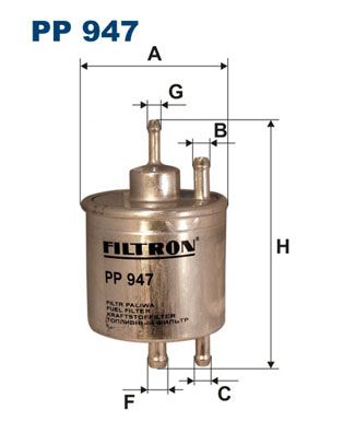 PP947 FILTRON Топливный фильтр