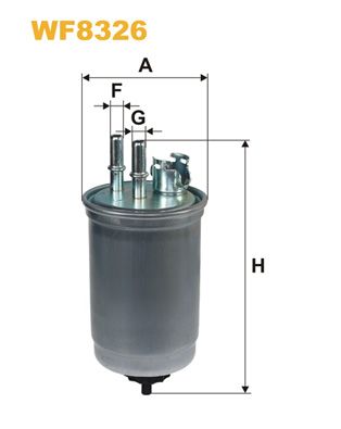 WF8326 WIX FILTERS Топливный фильтр