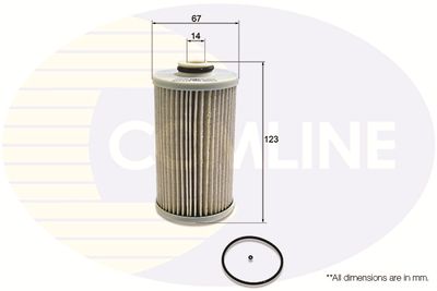 EFF236 COMLINE Топливный фильтр