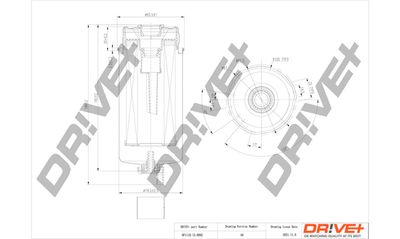 DP1110130092 Dr!ve+ Топливный фильтр