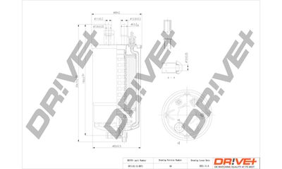 DP1110130071 Dr!ve+ Топливный фильтр