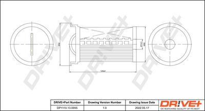 DP1110130055 Dr!ve+ Топливный фильтр