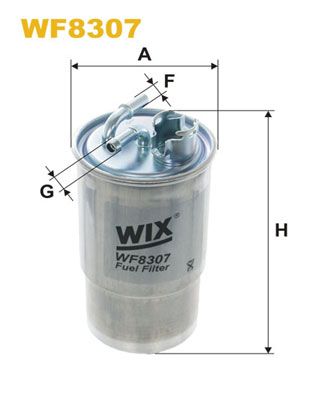 WF8307 WIX FILTERS Топливный фильтр