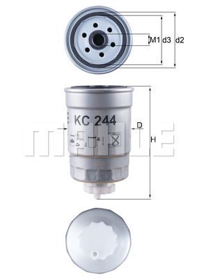 WG1214800 WILMINK GROUP Топливный фильтр