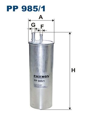 PP9851 FILTRON Топливный фильтр