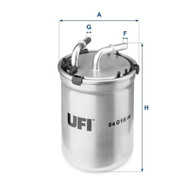 2401600 UFI Топливный фильтр