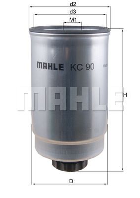 KC90 KNECHT Топливный фильтр