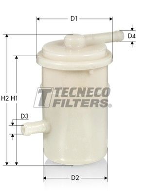 IN62 TECNECO FILTERS Топливный фильтр