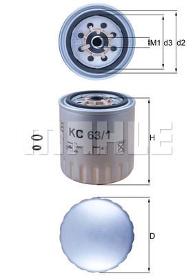 WG1214843 WILMINK GROUP Топливный фильтр