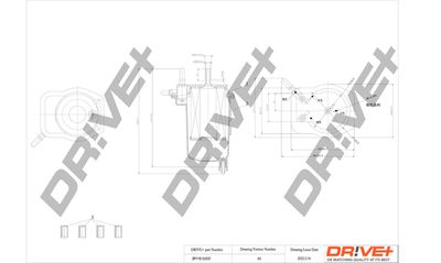 DP1110130121 Dr!ve+ Топливный фильтр
