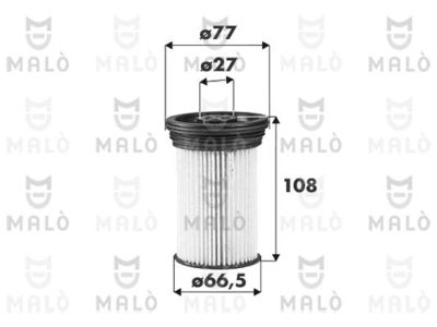 1520238 AKRON-MALÒ Топливный фильтр