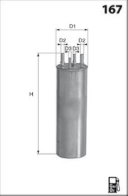E161 MISFAT Топливный фильтр