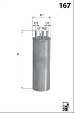 M692 MISFAT Топливный фильтр