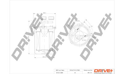 DP1110130084 Dr!ve+ Топливный фильтр