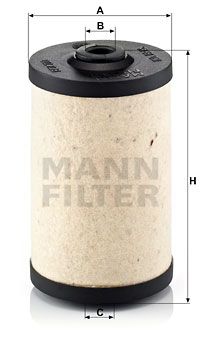 BFU700x MANN-FILTER Топливный фильтр